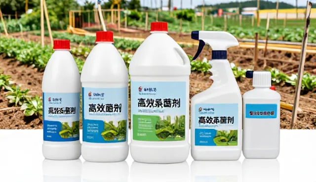 种植技术指导中高效杀菌剂的选型与使用建议